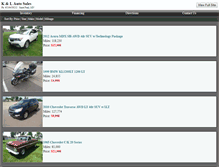 Tablet Screenshot of kandlautos.com